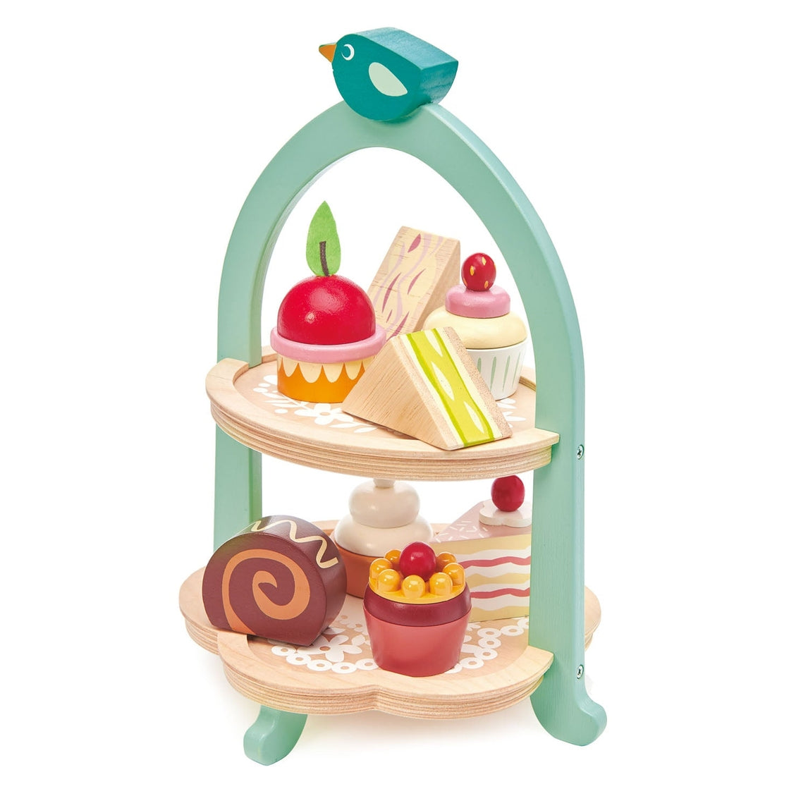 Tender Leaf Toys Birdie Wooden Afternoon Tea Stand - Little Dreamers Gift Shop