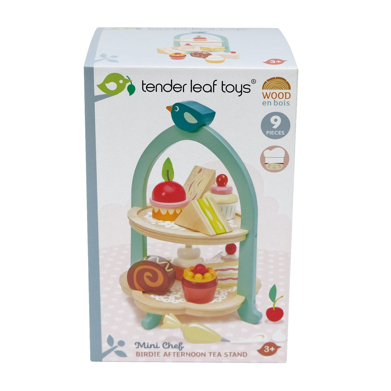 Tender Leaf Toys Birdie Wooden Afternoon Tea Stand - Little Dreamers Gift Shop