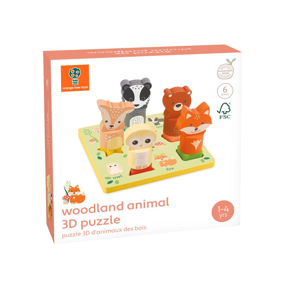 Orange Tree Toys Woodland 3D Puzzle