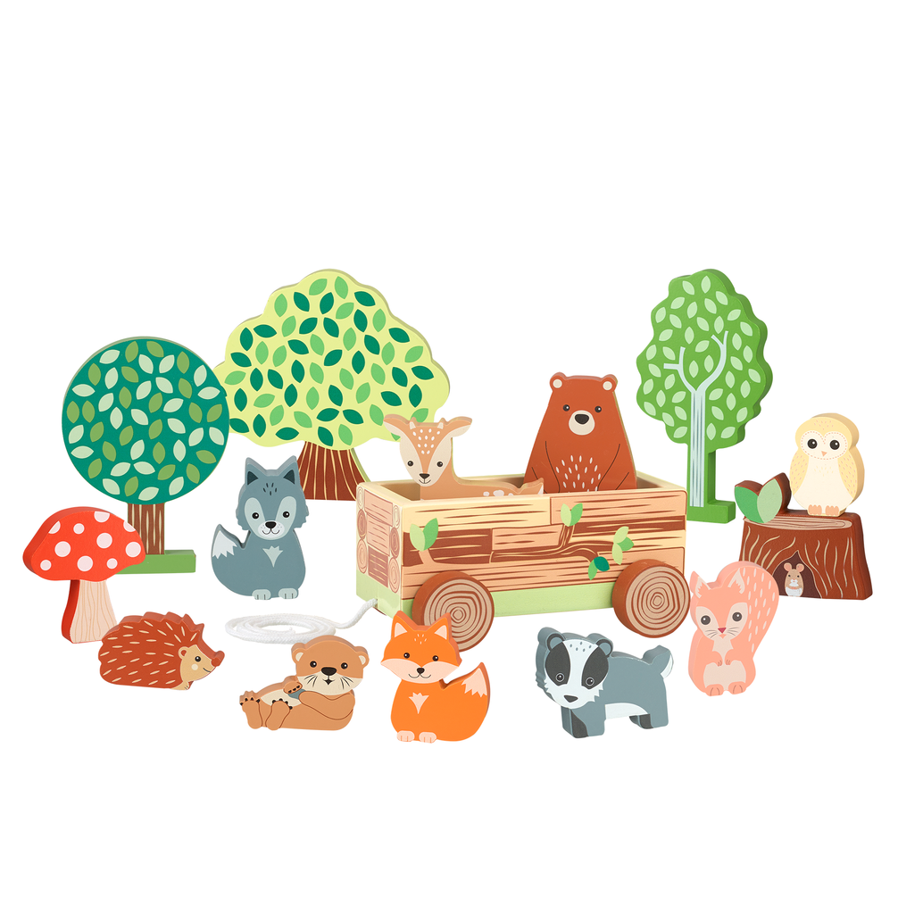 Orange Tree Toys Woodland Play Set