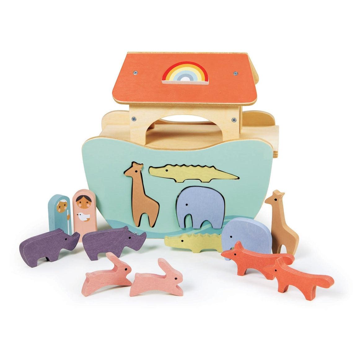 Tender Leaf Toys Wooden Little Noah's Ark